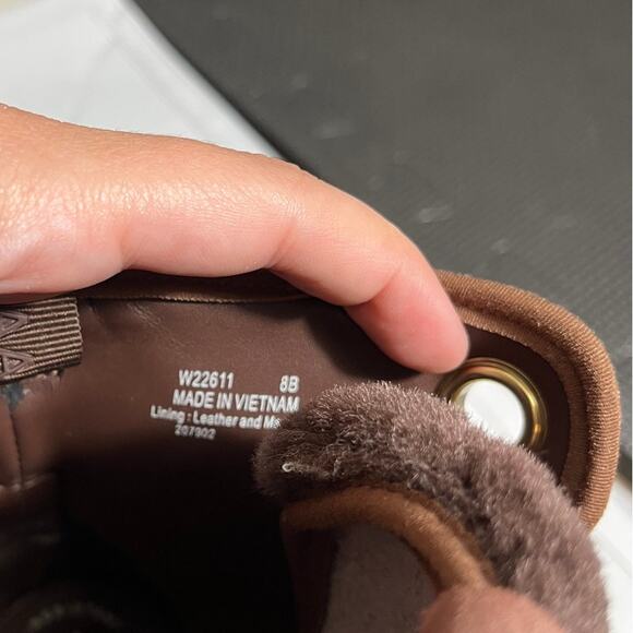 Cole Haan ZeroGrand Luxe Water Resistant Hiker Boot Chestnut Size 8 B - Picture 8 of 8